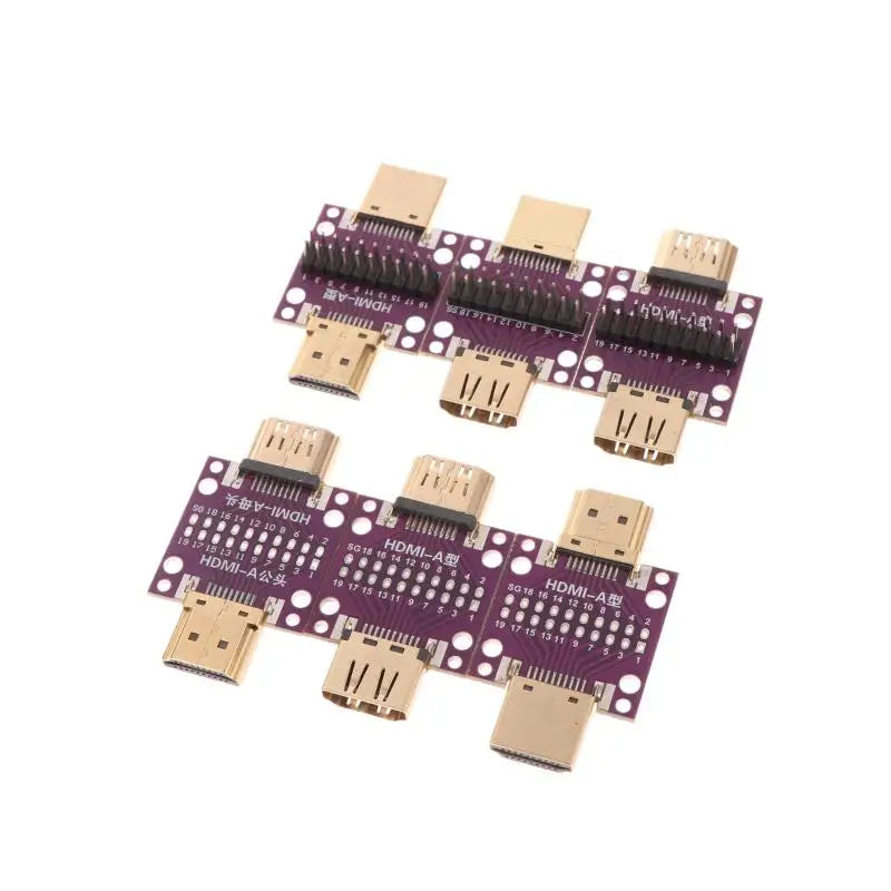 HDMI Male To Female/Female To Female/Male To Male Test Adapter Board With PCB Board Conversion Circuit Board Module
