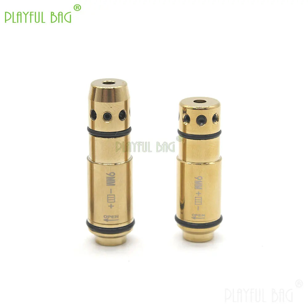 Outdoor CS Game Red Laser Cartridge Bore Sighter .380ACP/.40S&W/223Rem Training 2MW Laser Bullet Sports Toy Accessories QQ56