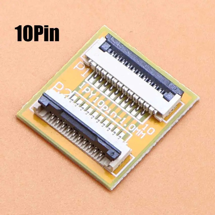 FFC FPC Flexible Flat Cable Extension Adapter Board 1.0MM Spacing 4 5 6 8 9 10 12 15 16 20 24 26 28 30 32 34 Pin Wire Connector