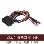5PC Micro-fit Molex MX3.0 43025 43020 22AWG Dual Row Small 5557 5559 Male Female Air Dock Electronic Terminal Wire Cable Harness