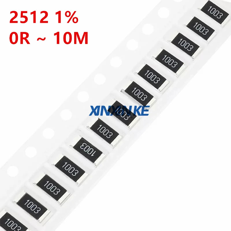 10000PCS Full Reel 0402 5% SMD Chip Resistor 0R ~ 10M Resistors 0 1 10 100 150 220 330 470 ohm 1R 10R 100R 1K 2.2K 10K 100K 1M