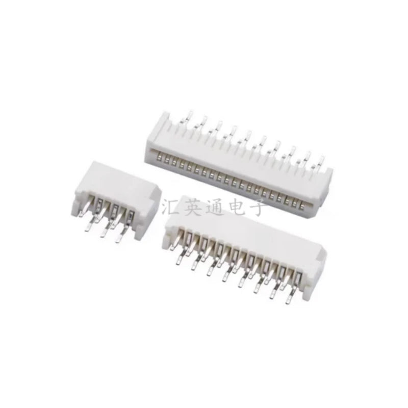10pcs FPC FFC 1.25mm Cable Connector Dual Row 4 5 6 7 8 9 10 11 12 13 14 15 16 18 20 21 22 23 24 25 26 28 30 32 Pin
