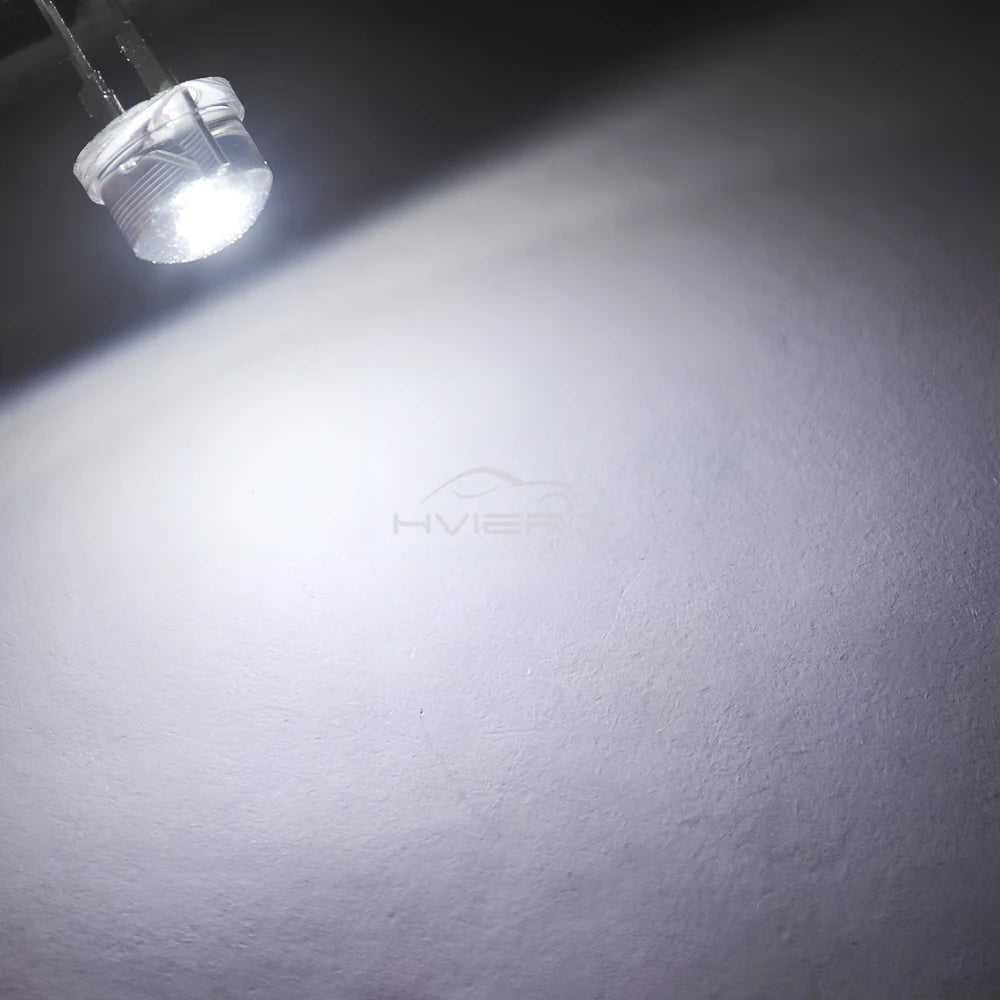 50/500PCS 8mm Straw Hat 0.5W White Warm Red Yellow Blue Green Emitting Diode LED Wide Angle Ultra Bright Bulbs Light Lamp Diodes