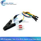 CH341A / CH341B 24 25 Series EEPROM Flash BIOS USB Programmer Module SOIC8 SOP8 Test Clip For EEPROM 93CXX / 25CXX / 24CXX KIT