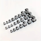 400/1500Pcs/Lot 1UF~1000UF 6.3V-50V 24/36 Value SMD Aluminum Electrolytic Capacitors Assortment Kit + Box