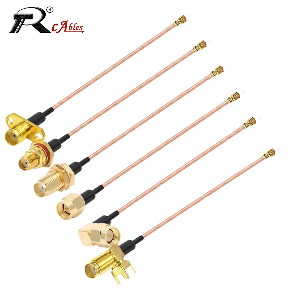 1PC UFL u.FL MHF Female to SMA Female Waterproof RF Coaxial Pigtail Adapter WIFI Antenna Extension Cable RG178