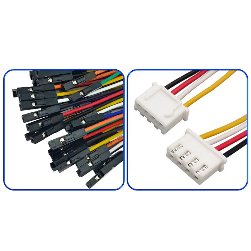 5PCS XH2.54 To Dupont Line Cable 1P Female 2.54MM pitch 2/3/4/5/6/7/8/9/10P 20CM 200MM 26AWG Jumper Wire