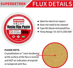 Soldering Flux Lead-Free Solder Paste Flux Tin Solder Paste Welding Flux for Phone Board Repair Electric Soldering Repair