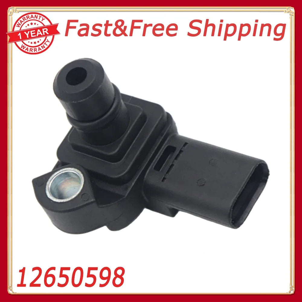 12650598 Manifold Absolute Pressure MAP Sensor For Chevrolet Cadillac 2016-2019