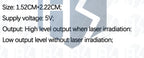KY-008 650nm Laser Transmitter Module with Laser Sensor Module Non-Modulator Tube Laser Receiver Module Kit