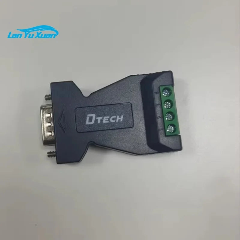 2PCS DTECH Plug And Play DB9 Male RS232 Serial To RS485 Converter DT-9001B