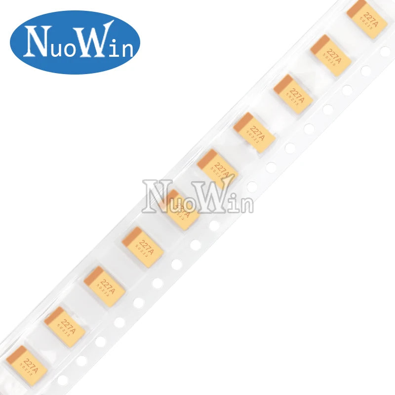10pcs A B C D Type Tantalum Capacitor 100UF 0.22UF 1UF 4.7UF 10UF 22UF 33UF 47UF 6.3V 10V 16V 25V 35V 50V 3216 3528 6032 7343