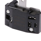 *Refrigerator Compressor PTC Start Relay Refrigerator Starter Overload Protector 1/2 Pin 15 Ohm 1/6H Replacement Protector