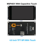 4.0 Inch 320X480 SPI TFT LCD Module ESP32 Display ST7796 TN Capacitive Touch LCD Screen for Arduino/Mega2560/C51/STM32//ESP32
