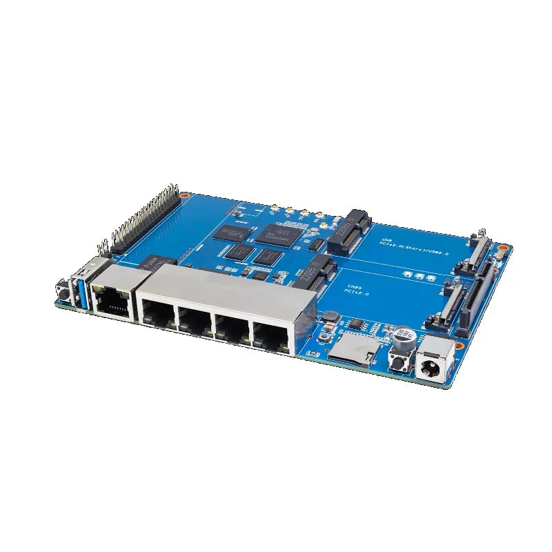 RoRuSBanana PI BPI-R64 Set MT7615 Module MediaTek MT7622 8G eMMC flash 1G DDR3 Support POE 4G Module Raspberry Orange Pi