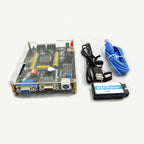 Educational DIY Kit for Altera CycloneIV FPGA, Includes EP4CE6 EP4CE10 PCB Board & USB Download Cable + Plastic Box