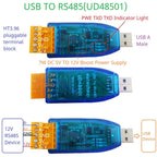 2 IN 1 5V TO 12V DC Boost & USB to RS485 RS232 TTL232 UART Converter WIN11 MAC LINUX MAX485 MAX232 for Arduino ESP32 ESP8266