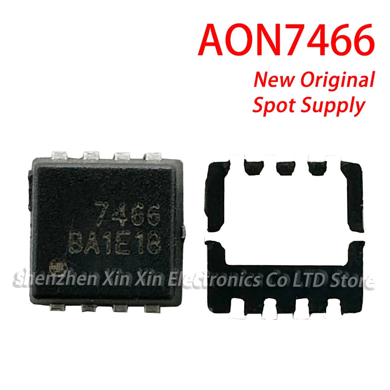 (5-10piece) 100% original New AON7466L MOSFET  AON7466 AO7466 printing silk 7466 N channel 30V/30A QFN8 Chipset