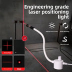 USB Laser Positioning Light Adjustable Red Green with Magnetic Base DC5V Line Cross for Cutting Sewing Machine Accessories
