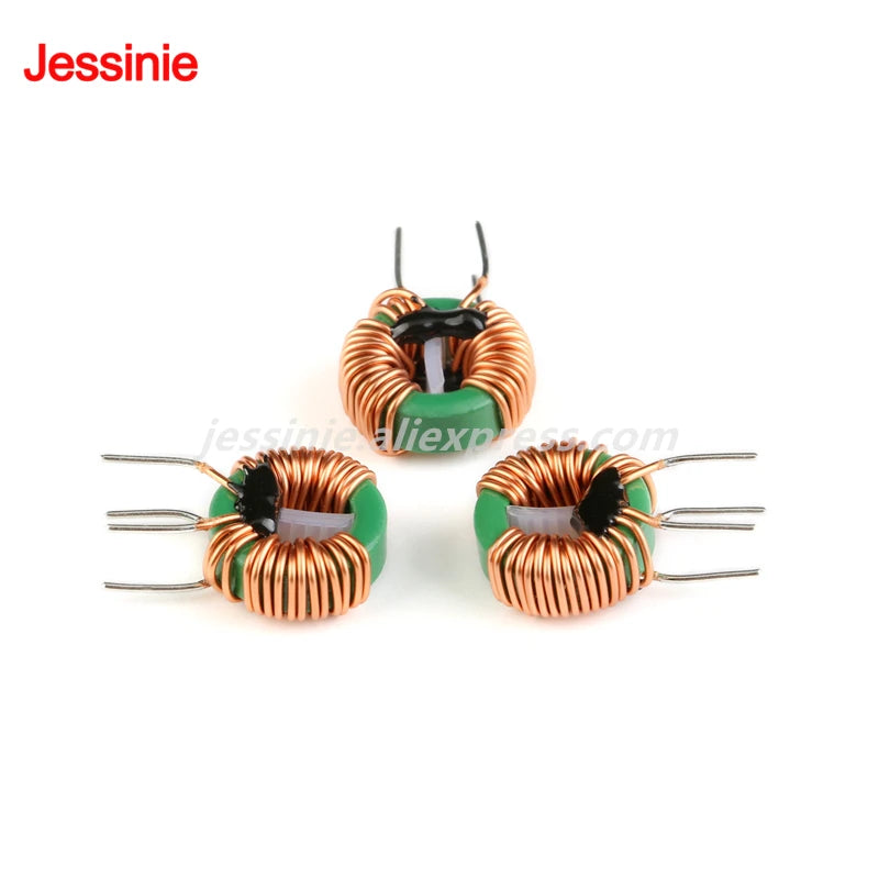 5pcs/1pc R Rod Common Mode Toroidal Inductor Coil 4x15mm 5x20 14x9x5 22x14x8mm 0.6-1.2mm Wire 3.3UH/2-10MHz 4-10A Power Filter