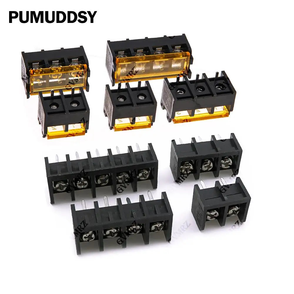 2PCS 2P-10P 2P 3P HB9500 6P 7P 8P 9P 10Pin PCB Screw Terminal Block Connector HB-9500 Lid Barrier Terminal 9.5MM Pitch KF9500