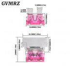 5PCS/lot  Auto Standard Middle Fuse Holder + Car Boat Truck ATC ATO Blade Fuse 1A 2A 3A 4A 5A 7.5A 10A 15A 20A 25A 30A 35A 40A