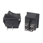 【5-1PCS】Rocker Switch DPST 40A 12V DC 4 Pin 2 Position Switch ON Off Toggle Switch 30A 250V AC 120V T125 KCD2 KCD4 Rocker Swit