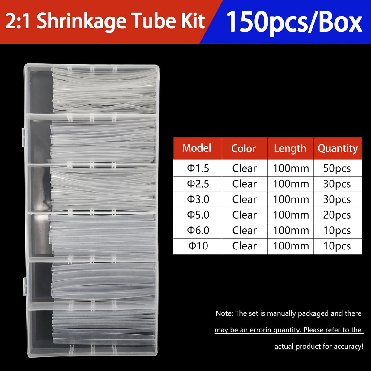 Heat Shrink Tubing Kit 73-900PCS 2:1 3:1 4:1 Ratio Cable Wire Insulation Sleeve Electrical Repair Protector Heat-Shrink Tube Set