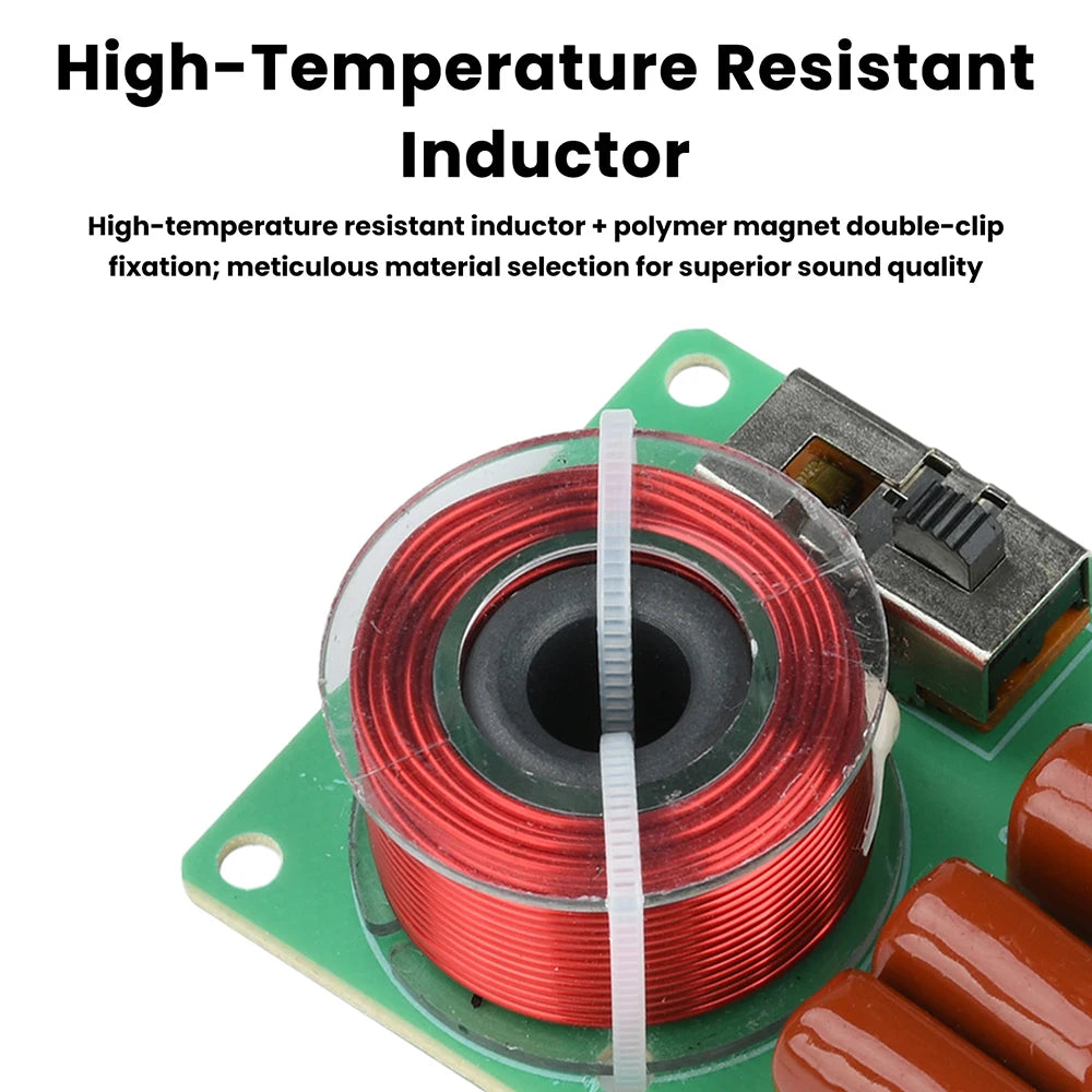 100W 3Way Hifi Tweeter Frequency Divider Treble Audio Crossover Filter Circuit Board Home Theate Car DIY Speakers Filters
