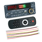DC12V MP3 WMA WAV Decoder Board Bluetooth 5.3 Handsfree Car Audio Microphone USB TF FM DIY Music Player