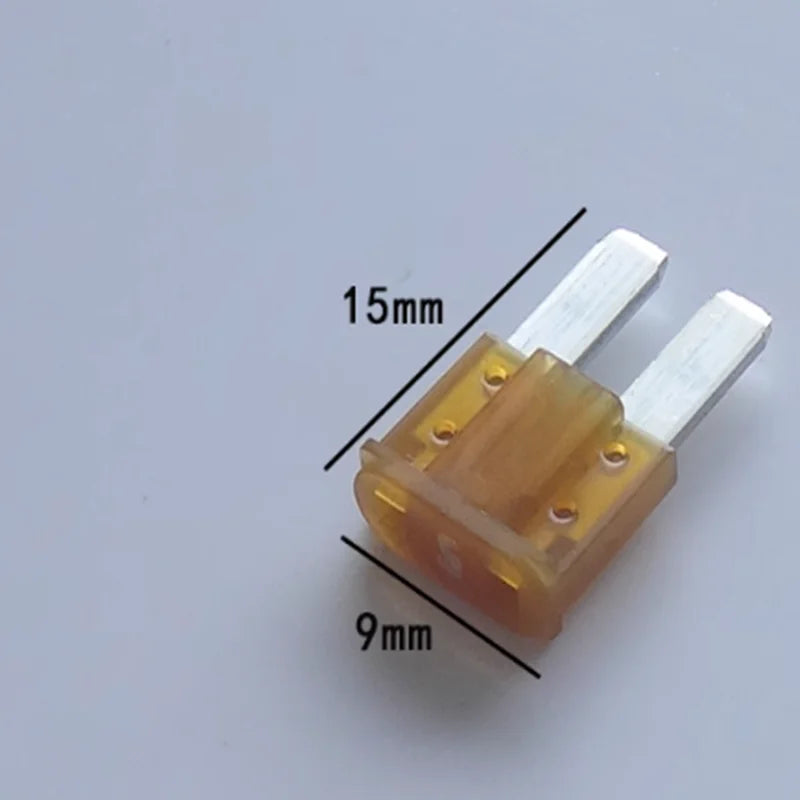 100PCS Standard Mini Micro Micro2 Auto Blade Fuse for Car 32V 1A 2A 3A 5A 7.5A 10A 15A 25A 30A 35A 40A Fuse