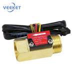 Brass Flow Sensor Thread Hall Sensor YF-B1/B2/B3/B5/B7 Switch Water Flow Sensor Flow Meter Hall Turbine Flow Meter