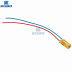 1PCS~20PCS EGBO 5V 650nm 5mW Adjustable Laser Dot Diode Module Red Sight Copper Head Mini Laser Pointer