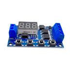 DC 6-30V Digital Time Delay Relay LED Display Automation Cycle Timer Control Switch Adjustable Timing Relay Time Delay Switch