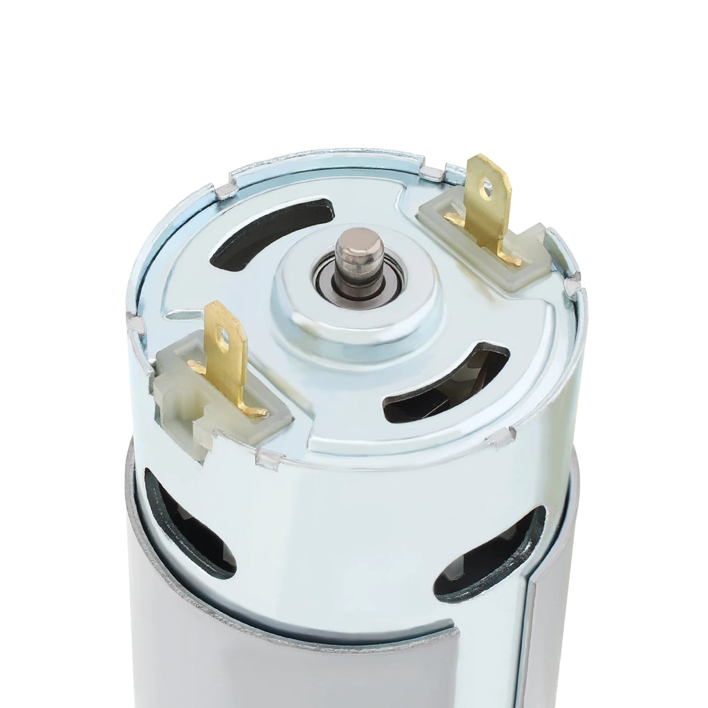 775/795/895 DC Motor 12/24V 3000-15000RPM High Speed Large Torque Motor Tools for Small Drill / Micro Machine with Ball Bearing