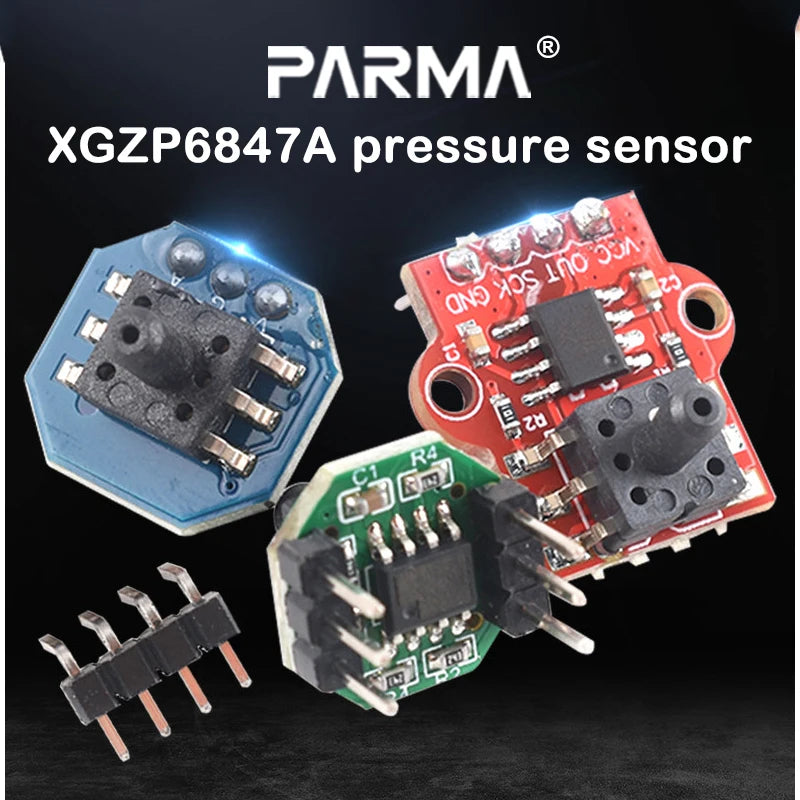 XGZP6847A pressure sensor, 0-40KPa air pressure sensor module, water level sensor module, air pressure