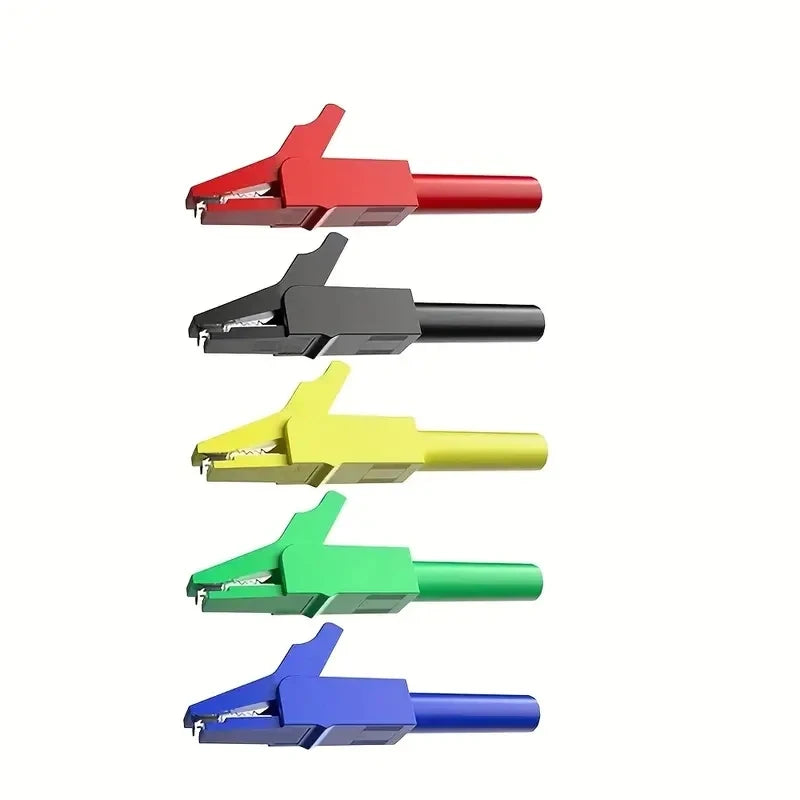 Cleqee P1300 Series Multimeter Test Lead kit 4mm Banana Plug Cable Test Hook Clip Probe Alligator Clip Automotive Tool
