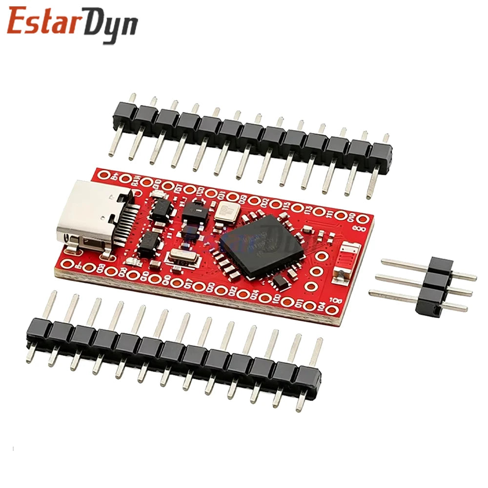 Estardyn NRF52840 Red Development Board Bluetooth Compatible With Nice!Nano V2.0 Pro Micro For Split Keyboard DIY Project
