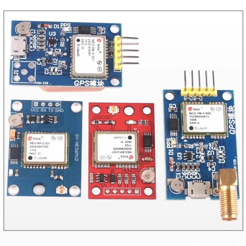NEO-6M/7M/8M GPS Module for 51 MCU STM32,Arduino,APM2.5 Flight Control.High Sensitivity,Low Power,Fast Positioning with Antenna!