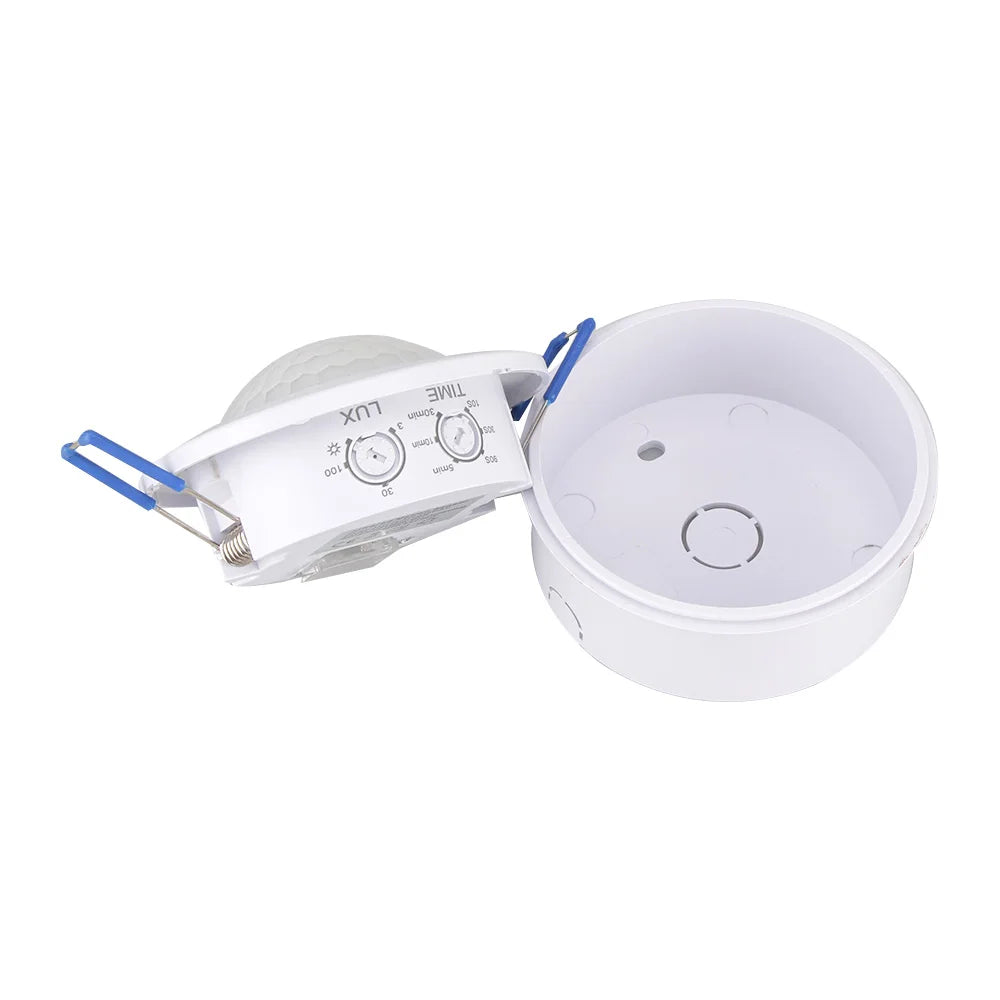 AC 220V-240V Human Body Infrared Sensor Switch 500-1200W LED Detector Smart Switches 3-200lux Adjustable Projection Light Sensor