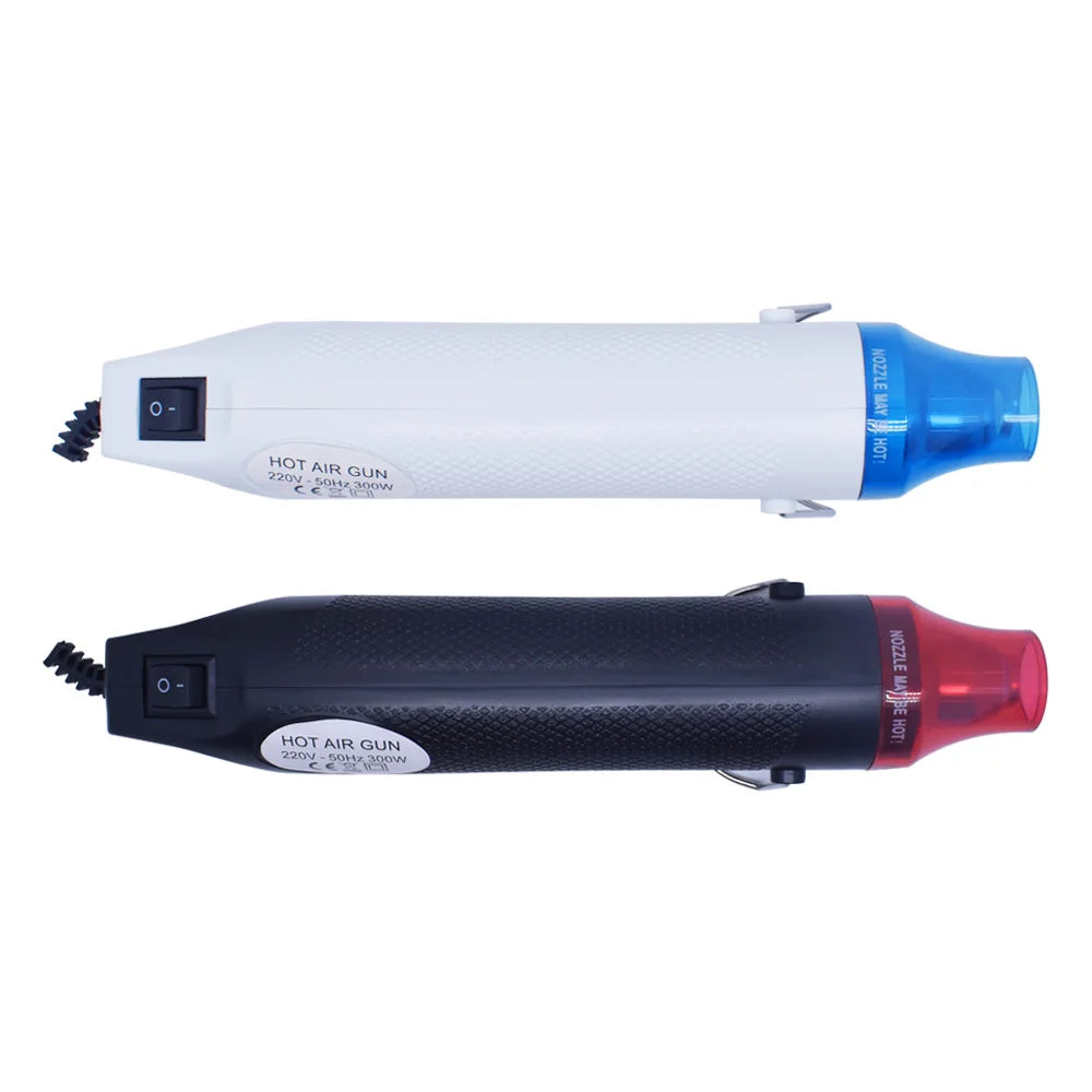 220V DIY Using Heat Gun Electric Power tool hot air 300W temperature Gun with supporting seat Shrink Plastic DIY tool color