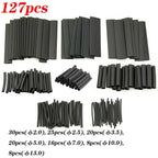 2:1 Shrinkable Wire Shrinking Wrap Tubing Wire Connect Cover Protection with 300W Hot Air Gun 127-10600pcs Heat Shrink Tube