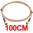 SMA to SMA Cable Male to Male Connector Antenna extension jumper RF cable Pigtail Adapter Cable RG316 For WIFI 3G 4G GSM Antenna