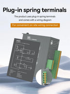 RS485 RJ45 DI/DO/AO/AI Distributed Remote IO Module CDEBYTE M31-U Series Modbus NEW Version Support PNP NPN DIP Free Splicing