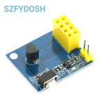 ESP8266 ESP-01 ESP-01S DS18B20 Temperature Humidity Sensor Module Esp8266 Wifi Smart Home IOT DIY Kit
