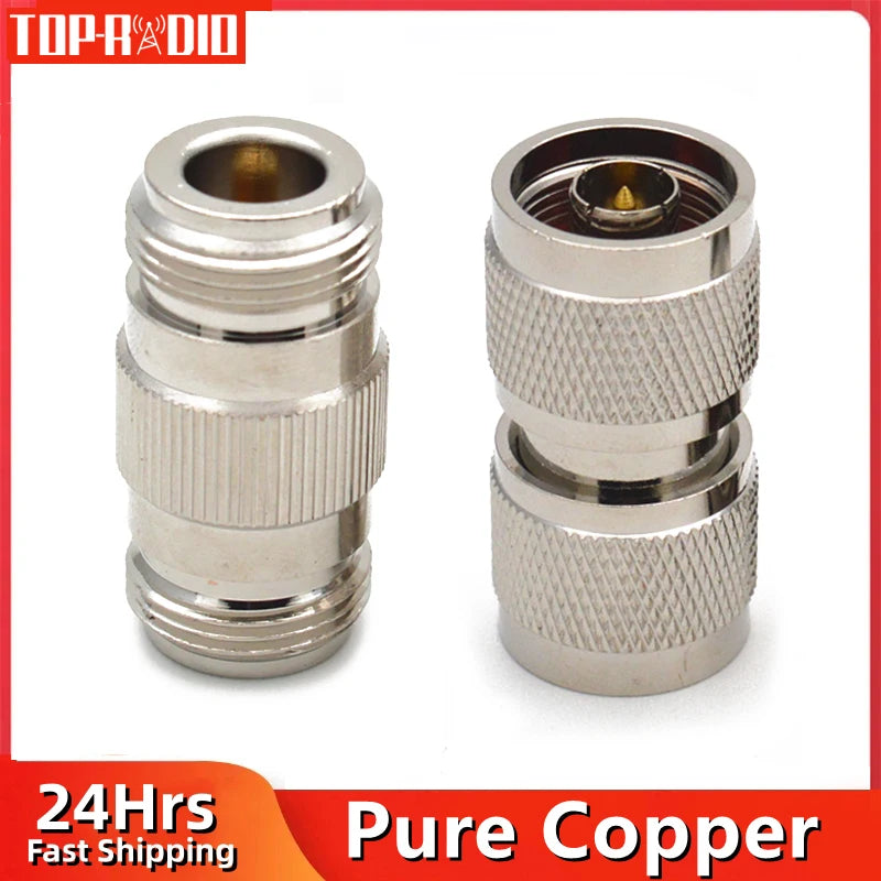 1PC N Male to Male Adapter L16 Female to Female Converter N to N RF Coaxial Connector Straight
