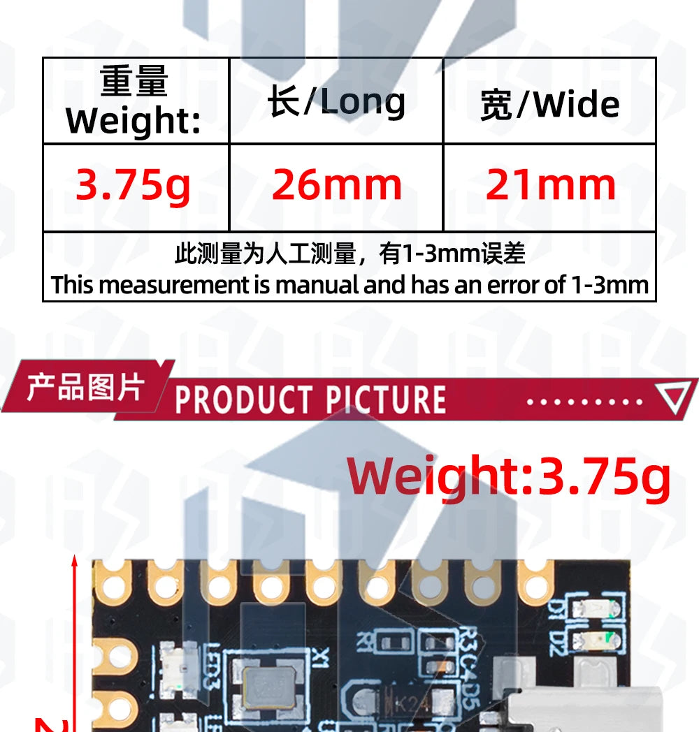 1~10PCS Super Mini Nano V3 Atmega328P Microcontroller Core Board Soldering Development Board Improved Version Module EGBO