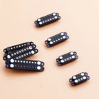 1Set 2.5/2.54 MM Pitch Spring Loaded Male Female 2P 3 4 5 6 7 8  Pole Through Holes PCB BTB Connector 2A DC Magnetic Pogo Pin