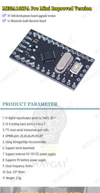 Baxter PRO Mini 168 Atmega168 5V/16MHz For Arduino Compatible Nano Module