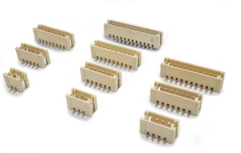 ZH 1.5 3/4/10/12Pin JST Straight/RA/Vertical/Horizontal SMD Reflow High Temp Resist Wafer Pin+Housing Receptacle+Terminal